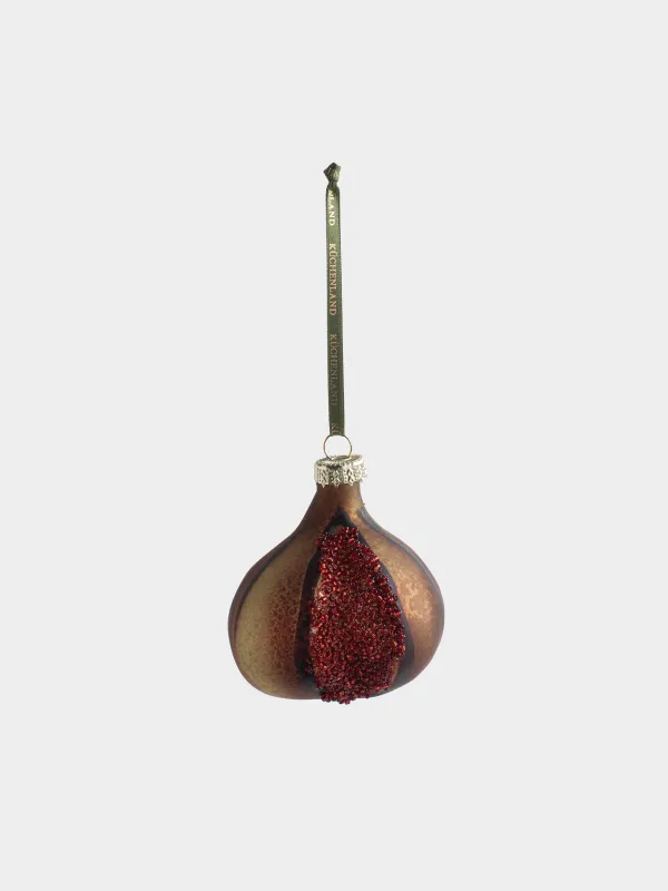 Игрушка елочная, 9 см, Инжир, Fruits, image-0