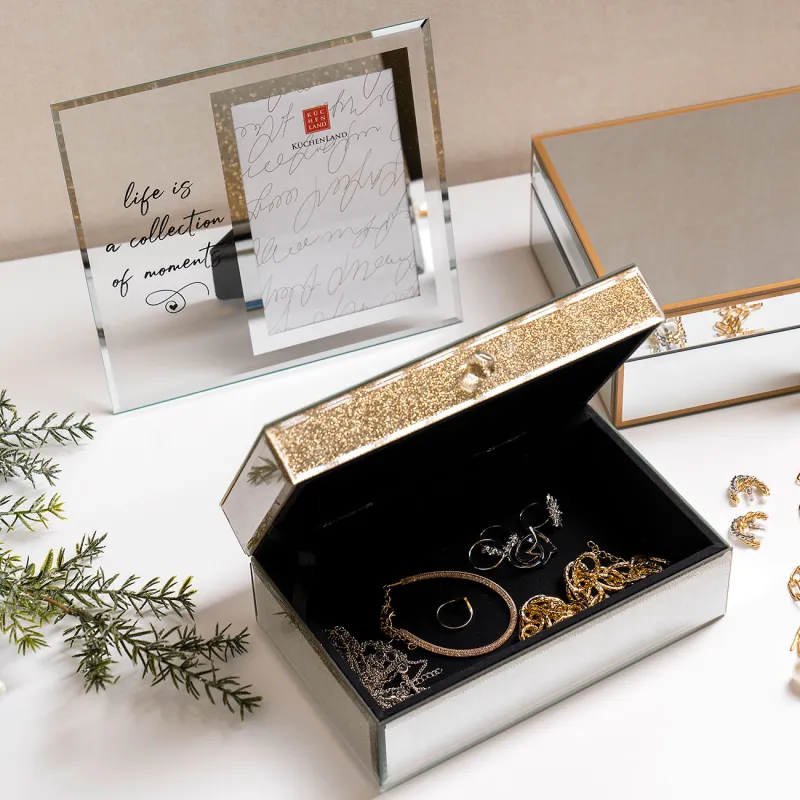 Фоторамка, 19х21 см, с паспарту, стекло, Life is a collection of moments, Glossy, image-2