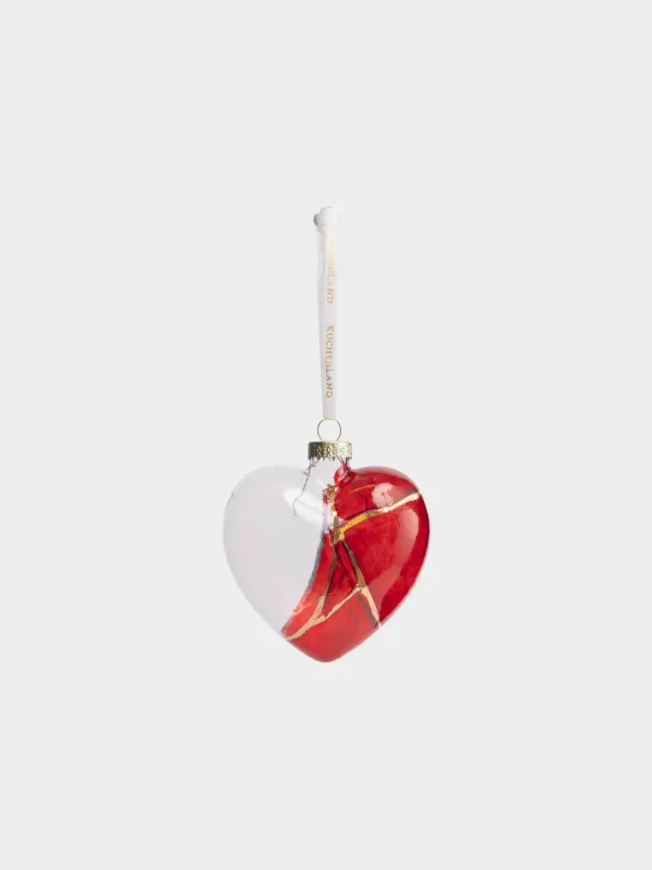 Игрушка елочная, 8 см, Сердце, Revival christmas, image-0