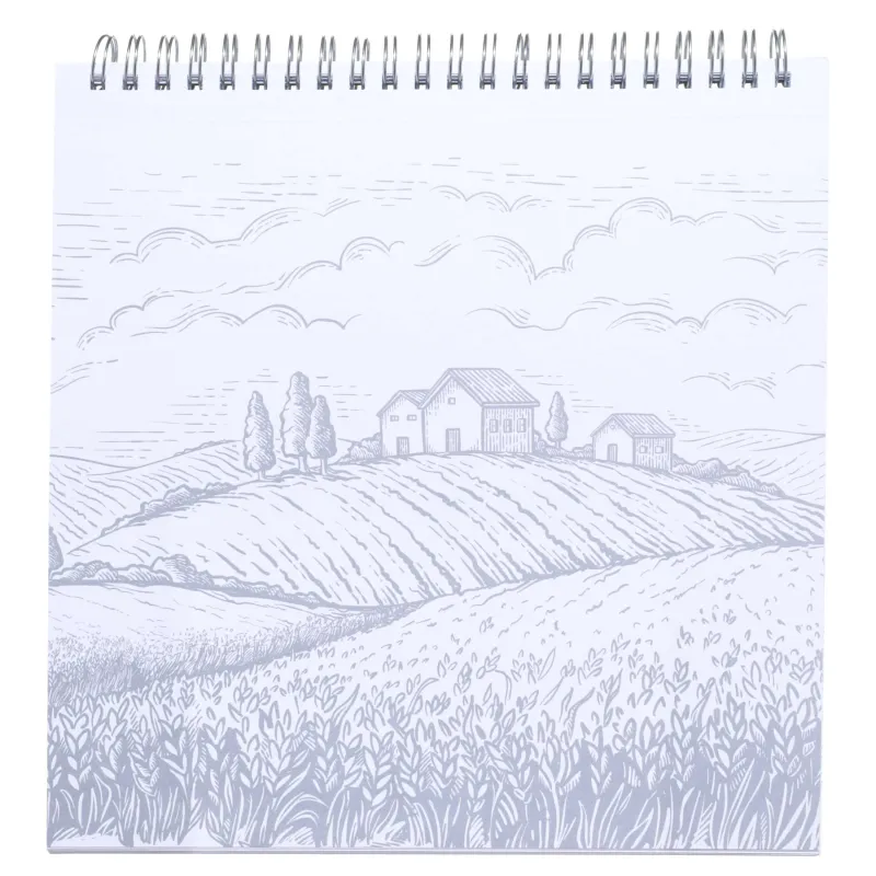 Альбом для раскрашивания, 21х21 см, 24 листа, на кольцах, Природа, Draw creative, image-3