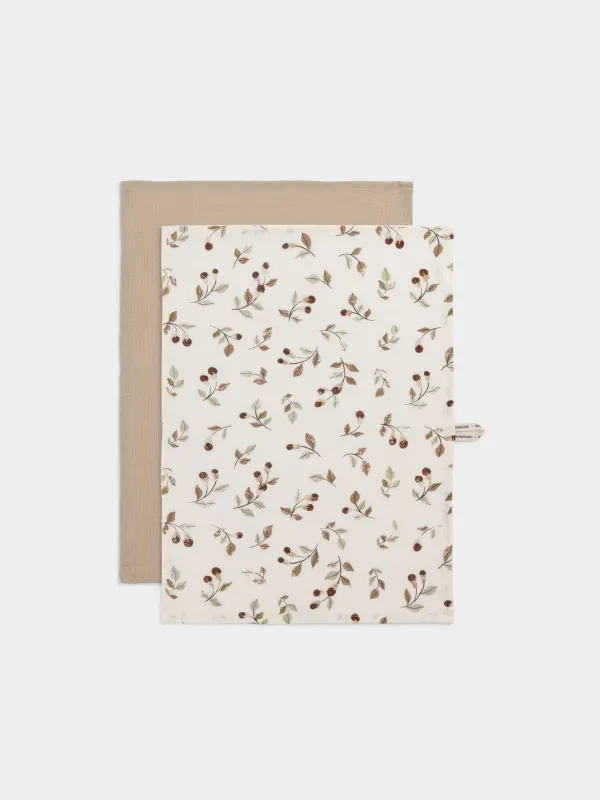 Полотенце кухонное, 2 шт, Muslin print, image-0