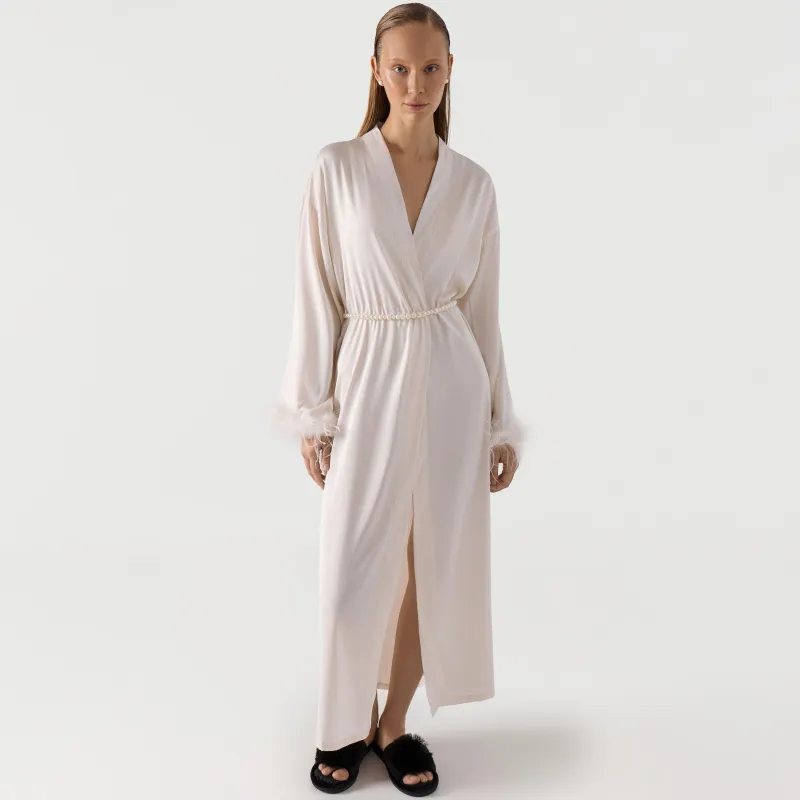 Халат женский, с длинным рукавом, Adria