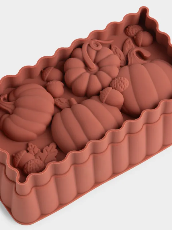 Форма для выпечки, 23х13 см, Тыквы, Bakery color, image-1