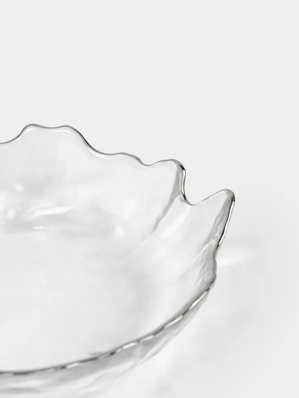 Салатник, 19х15 см, с серебристым кантом, Nautilus silver, image-2