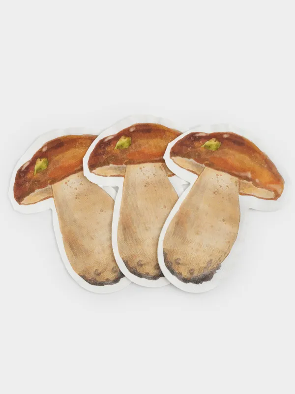 Салфетки бумажные, 25х32 см, 20 шт, Гриб, Fungi, image-2