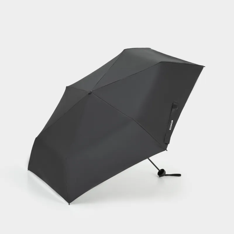 Зонт, 52/21 см, складной, эпонж, черный, Rainy day
