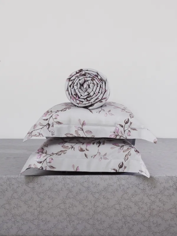 КПБ евро, тенсель 300 ТС, серый, Ветви, Tencel, image-7