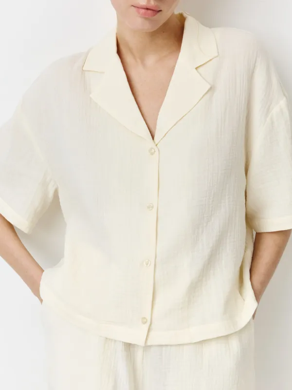 Рубашка женская, укороченная, Taira, image-1