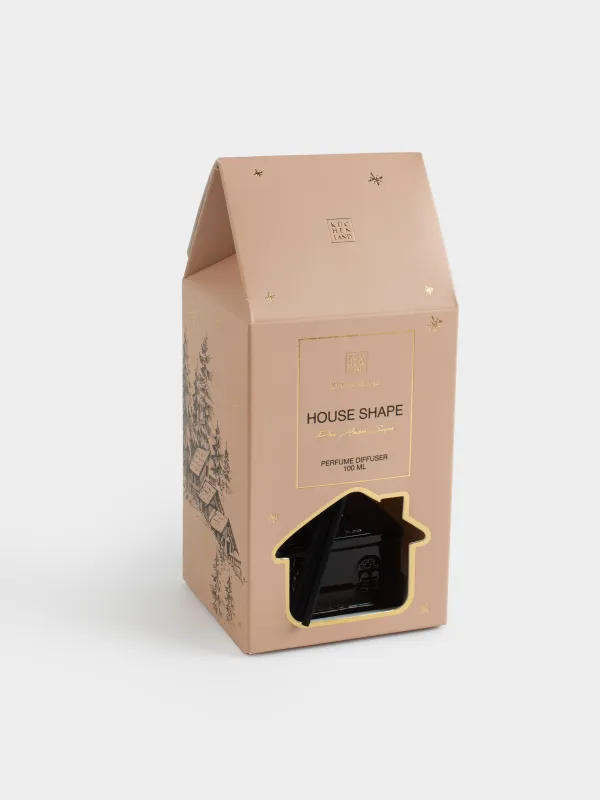 Ароматический диффузор, 100 мл, Pine Amber Sugar, Домик, House shape, image-4