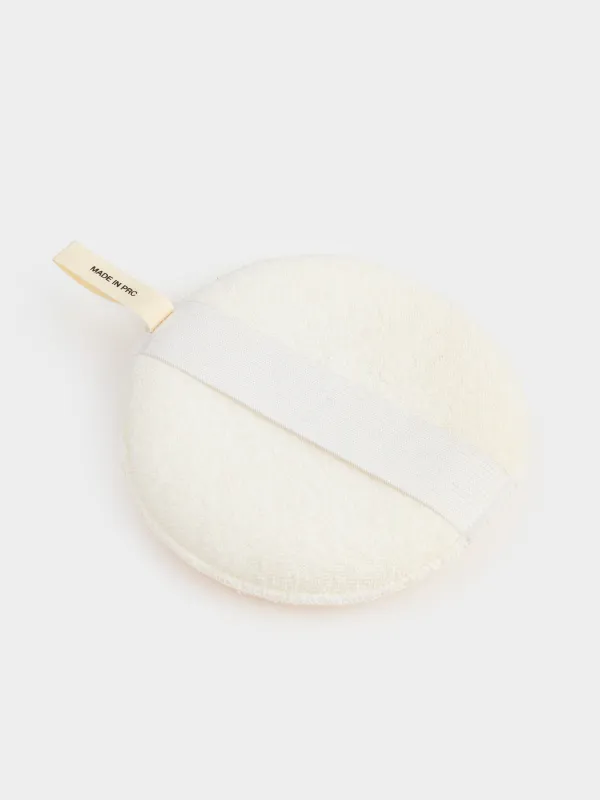 Набор для душа, 2 пр, мочалка-лента/мочалка-губка, нейлон/хлопок, бежевый, Unique spa, image-4