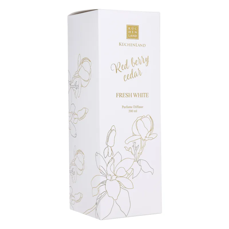 Ароматический диффузор, 200 мл, Red berry cedar, Fresh white , image-1
