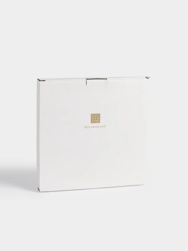 Тарелка обеденная, 26 см, фарфор N, белая, Шишки и рябина, Rowan delice, image-5