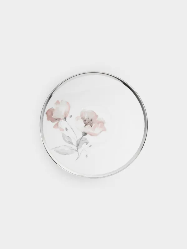 Пара кофейная, 90 мл, Цветок, Flower silver, image-3