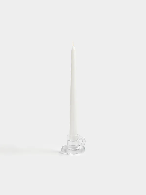 Подсвечник, 7x5 см, для тонкой свечи, Clear, image-5
