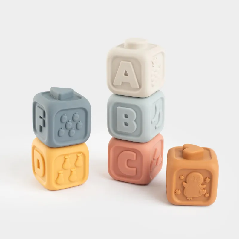 Игрушка-сортер, 6х6 см, 6 пр, развивающая, ПВХ, цветная, Кубики, Kiddy, image-6