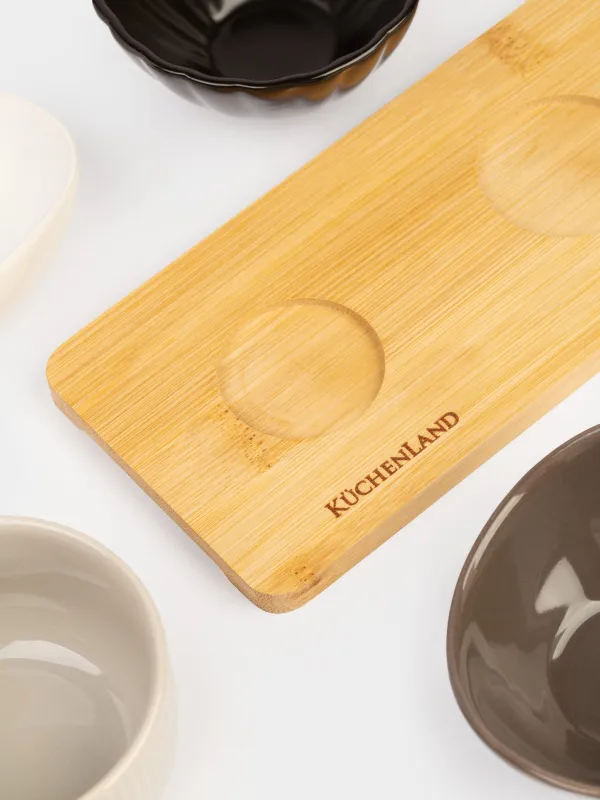 Набор для закусок, на подставке, Bamboo, image-2