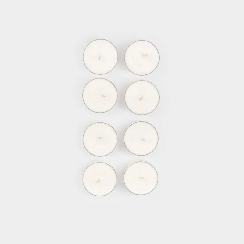 Свеча ароматическая, 6 см, 8 шт, чайная, Ruby Mandarin Bellini, Luxury white