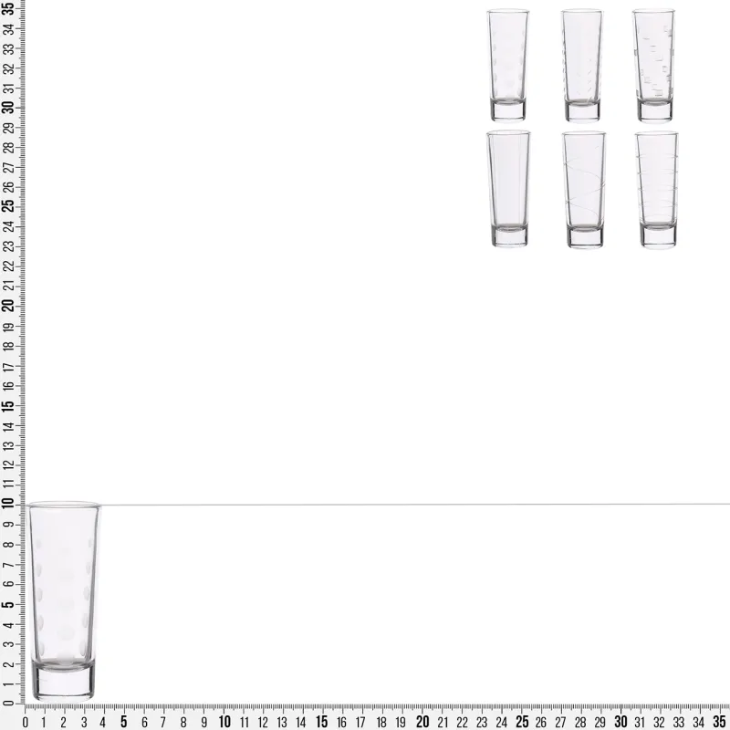 Стопка для водки, 60 мл, 6 шт, стекло, Mixology, image-7