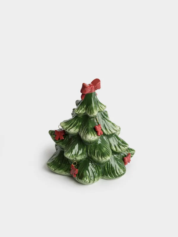 Статуэтка, 15 см, с подвесками, Елка с бантами, Christmas traditions, image-3