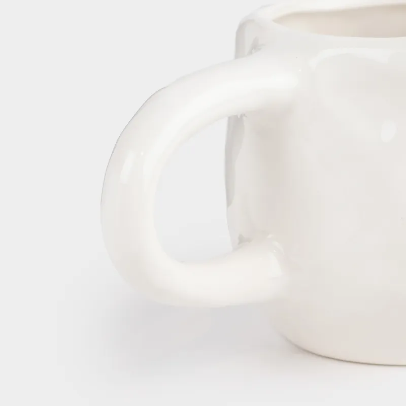 Кружка, 400 мл, керамика, молочная, Пчелы, Honey, image-2