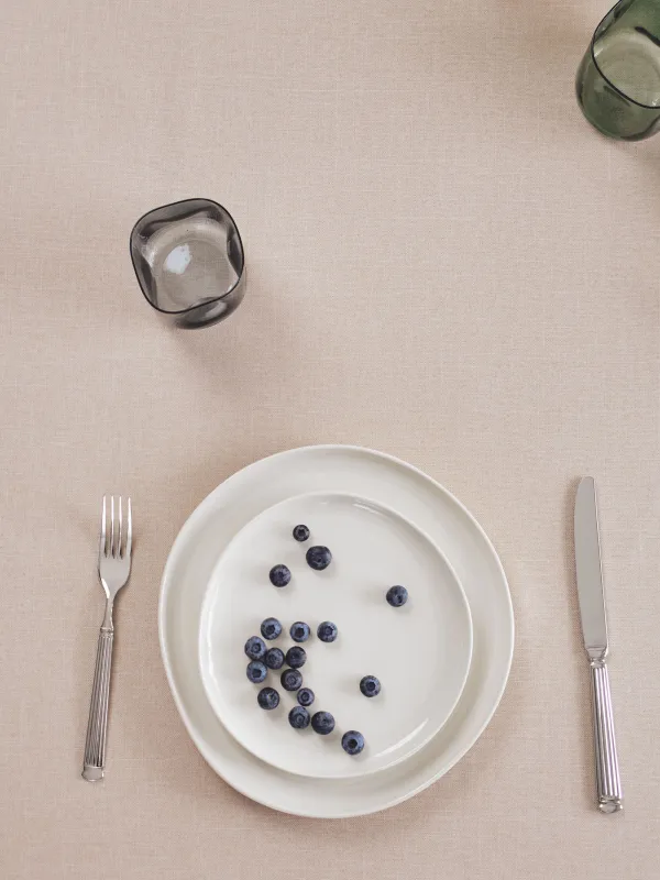 Скатерть, 170х250 см, полиэстер, бежевая, Цветы и листья, Geous flowers, image-4