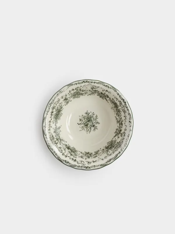 Салатник, 16x6 см, Зеленые шишки, Conifer lace, image-2