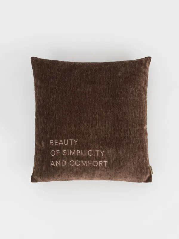 Подушка декоративная, 45х45 см, Chenill, image-0