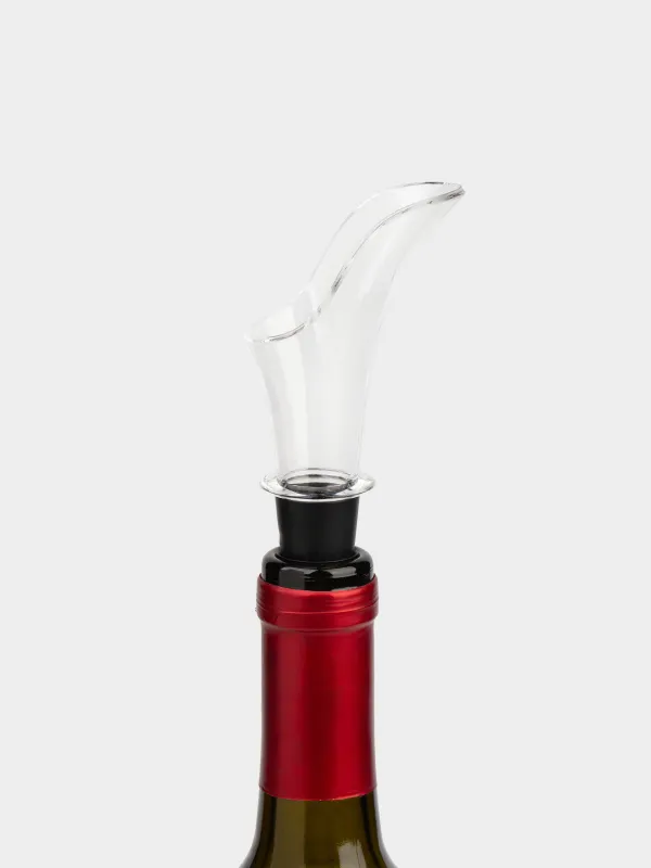 Набор винный, 4 пр, с вакуумной пробкой, пластик/сталь, LED W, черный, Bar, image-5