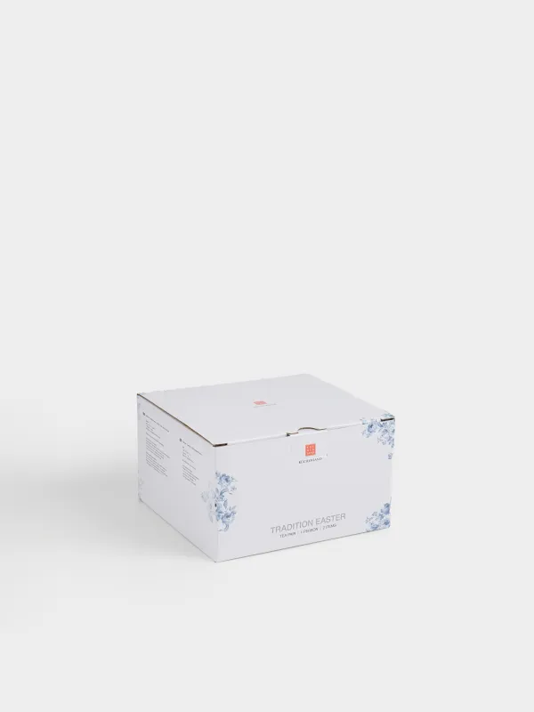 Пара чайная, 1 перс, 2 пр, 270 мл, фарфор N, с золотистым кантом, Цветы гжель, Tradition Easter, image-5