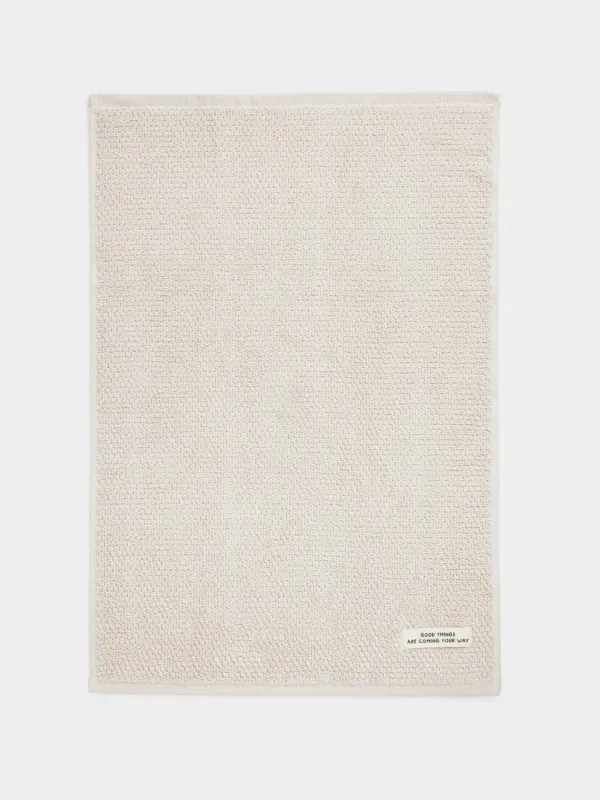 Полотенце, 40х60 см, хлопок, бежевое, Felpado cotton, image-1