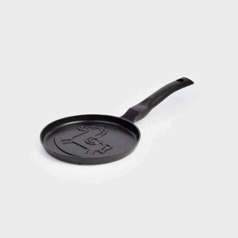 Сковорода для омлета и панкейков, 18 см, с покрытием, алюминий, Лошадка, Action