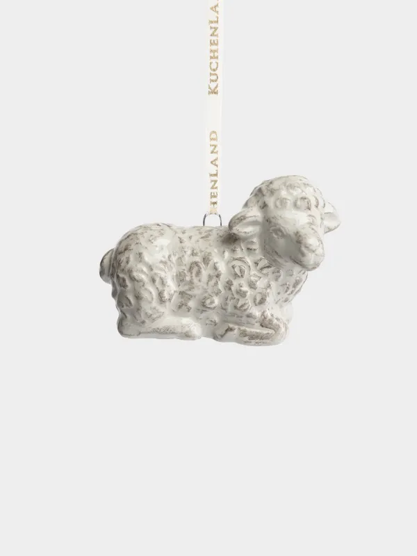 Подвеска декоративная, 6 см, Овца, Sheep, image-1