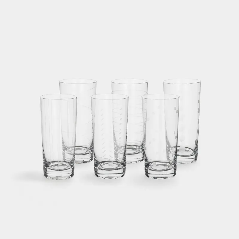 Стакан, 460 мл, 6 шт, Mixology