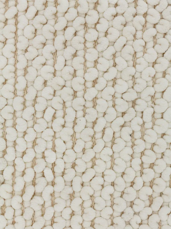 Ковер, 150х210 см, полиэстер/хлопок, молочный/серый, Bubbles, image-4