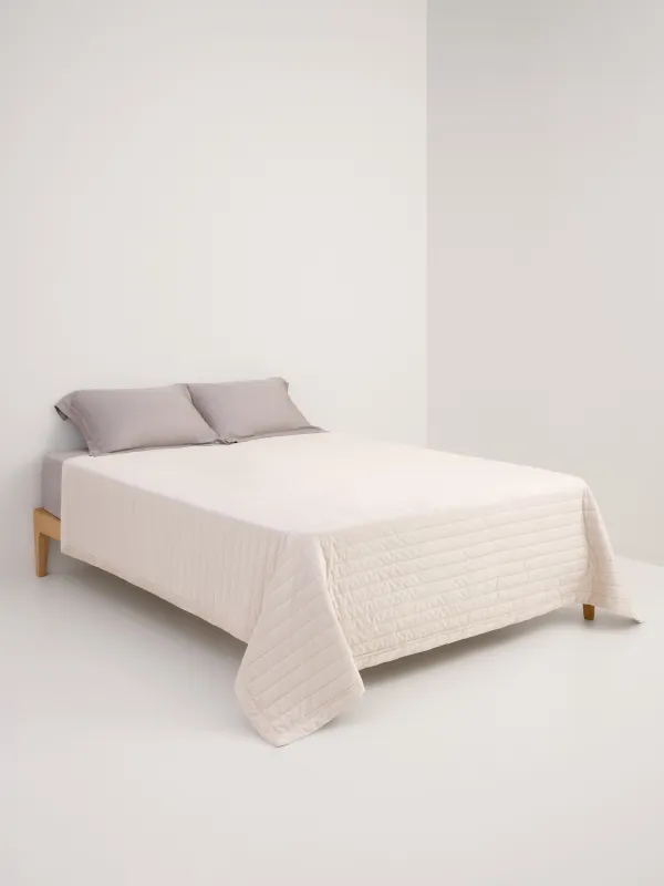 Покрывало, 220х240 см, стеганое, Полосы, Stitch velvet, image-2