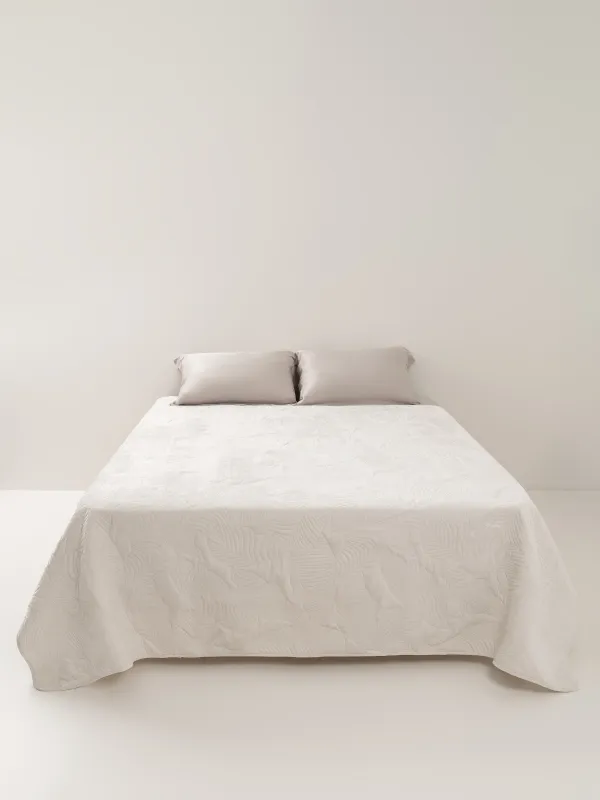 Покрывало, 220х240 см, стеганое, Листья, Stitch velvet, image-5