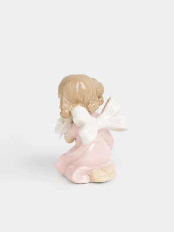 Статуэтка, 8 см, Девочка с цветами, Girl figurine, image-2
