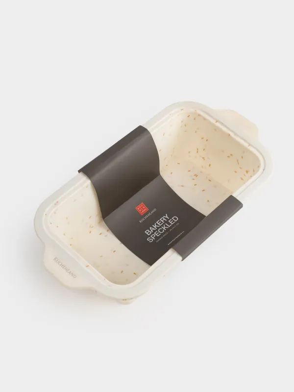 Форма для выпечки, 28х14 см, силикон/сталь, прямоугольная, молочная, в крапинку, Bakery speckled, image-7