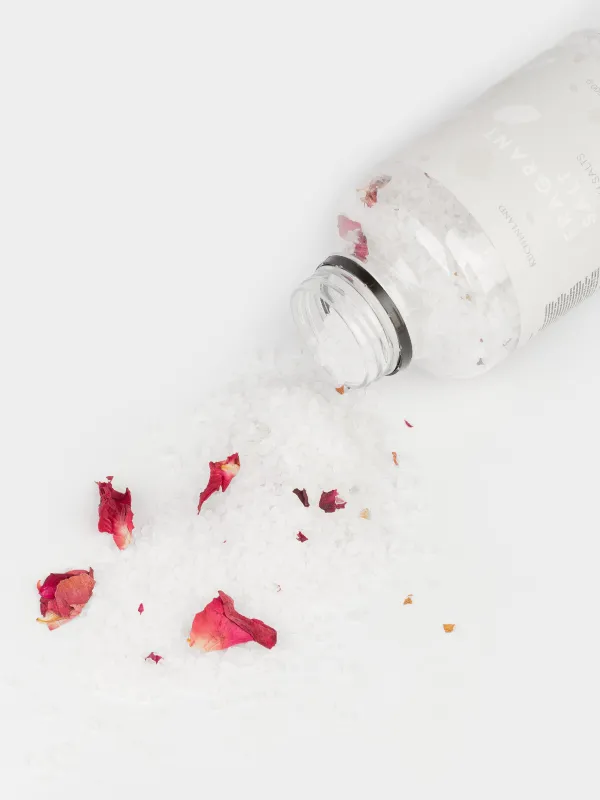 Соль для ванны, 500 гр, Роза, Антистресс, Fragrant salt, image-1