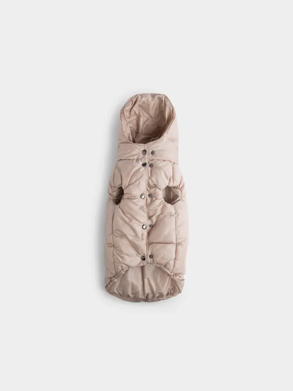 Пуховик для животных стеганый с капюшоном, Fashion pet, image-0