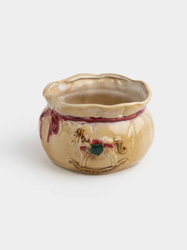 Конфетница, 17х10 см, Мешок с подарками, Christmas miracle classic, image-1