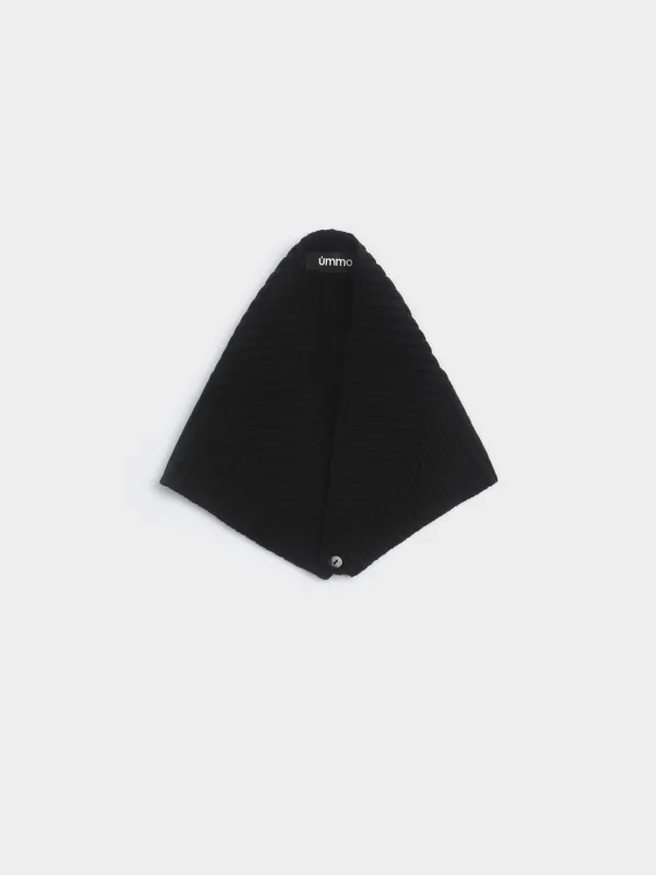 Косынка на пуговице с добавлением шерсти Kerchief, image-2