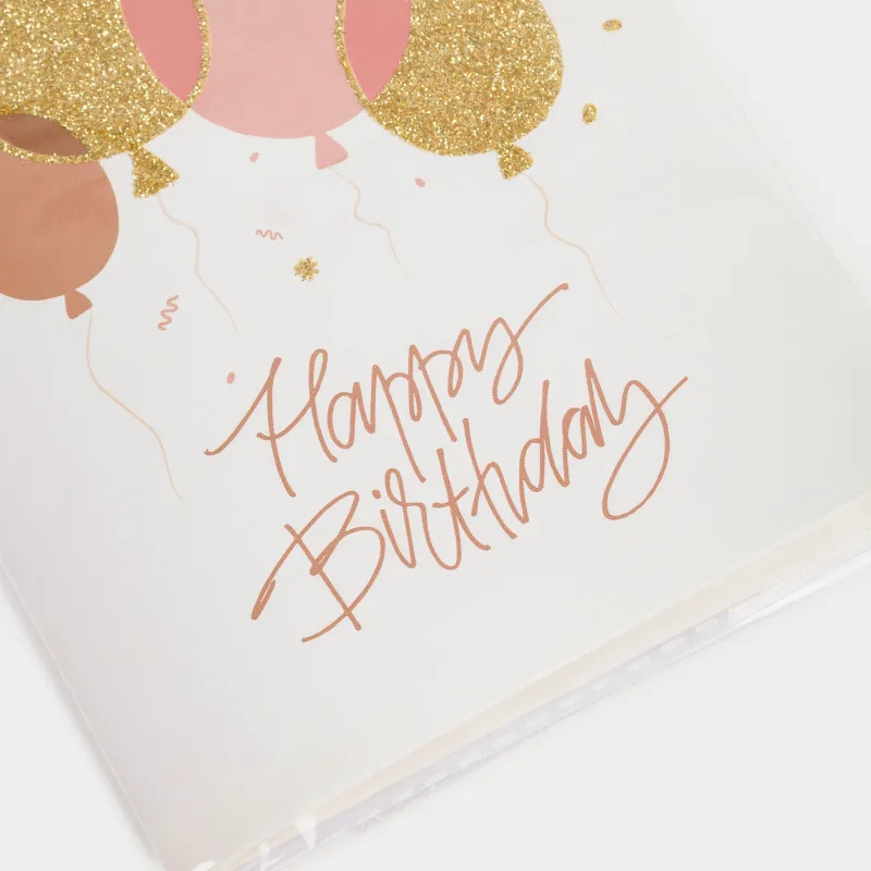 Открытка подарочная, музыкальная, 12х17 см, бумага, белая, Воздушные шары, Birthday, image-3