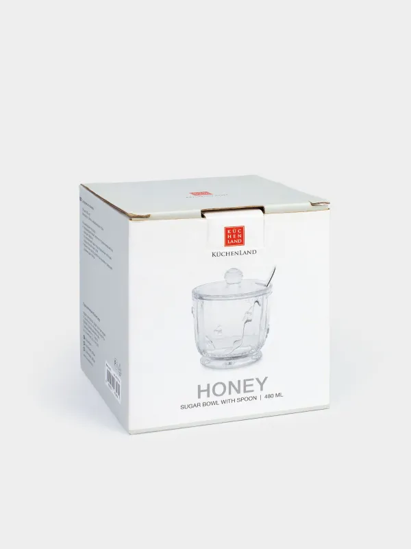 Сахарница, 370 мл, с ложкой, Honey, image-6