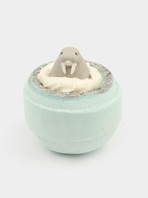 Бомбочка для ванны, с игрушкой, Маршмеллоу, Aquatic animals, image-0