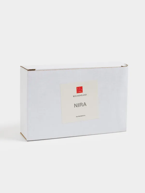 Мыльница, 12х8 см, керамика, бежевая, Nira, image-4