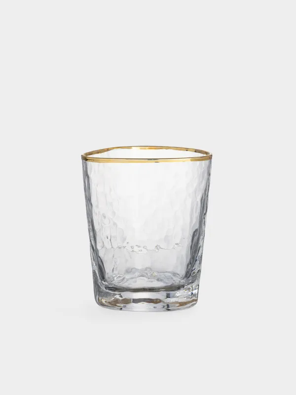 Стакан для виски, 380 мл, 2 шт, золотистый кант, Triangle Gold, image-3