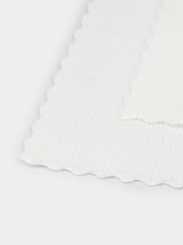 Тряпка для кухни, 22х22 см, 12 шт, микрофибра, белая, Clean, image-3