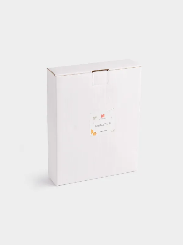 Менажница, 20x21 см, 2 отд, металл, оранжево-золотистая, Апельсины на ветке, Fantastic R, image-5