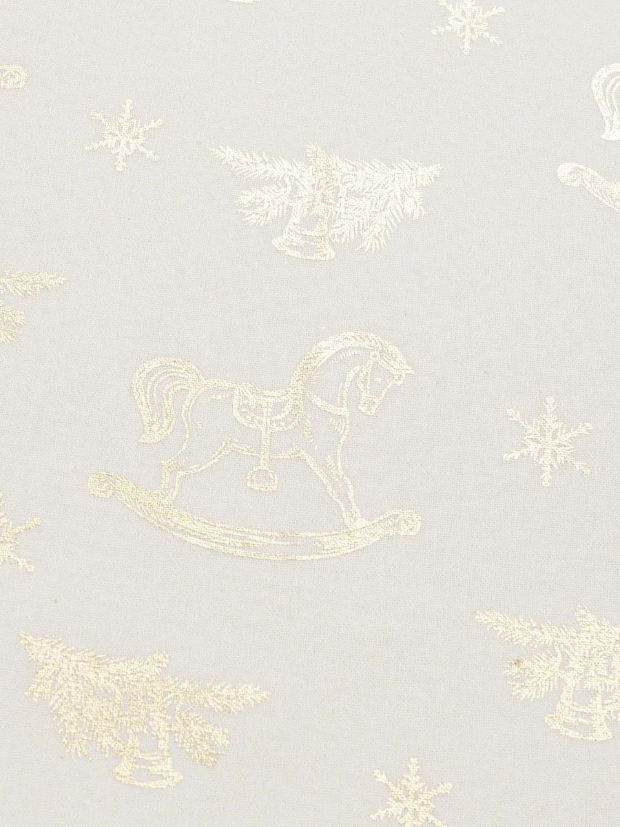 Полотенце кухонное, 40х60 см, 3 шт, хлопок, молочное, Лошадки/Клетка, Horse kitchen, image-4